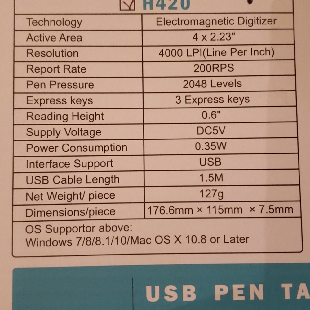 USB Pen Tablet - Picture 2 of 8